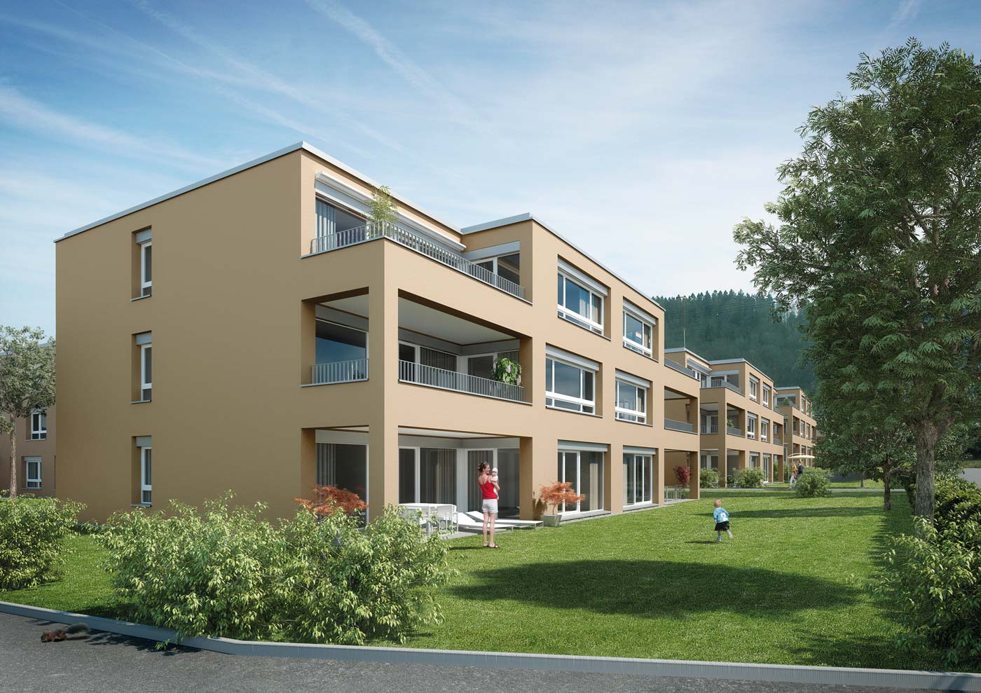 Sonnenfeld-Rheinfelden-Aussen-Hausansicht