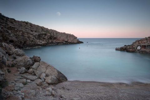 Ibiza Morgen Privatstrand Es Canar 2017