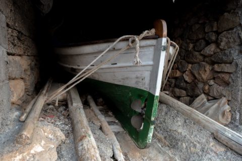 Ibiza Boot im Dock - 2018