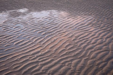 De Haan Sandwellen am Strand