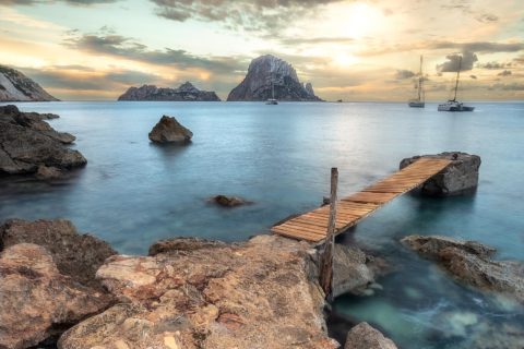 Ibiza Es Vedra mit Steg - 2018