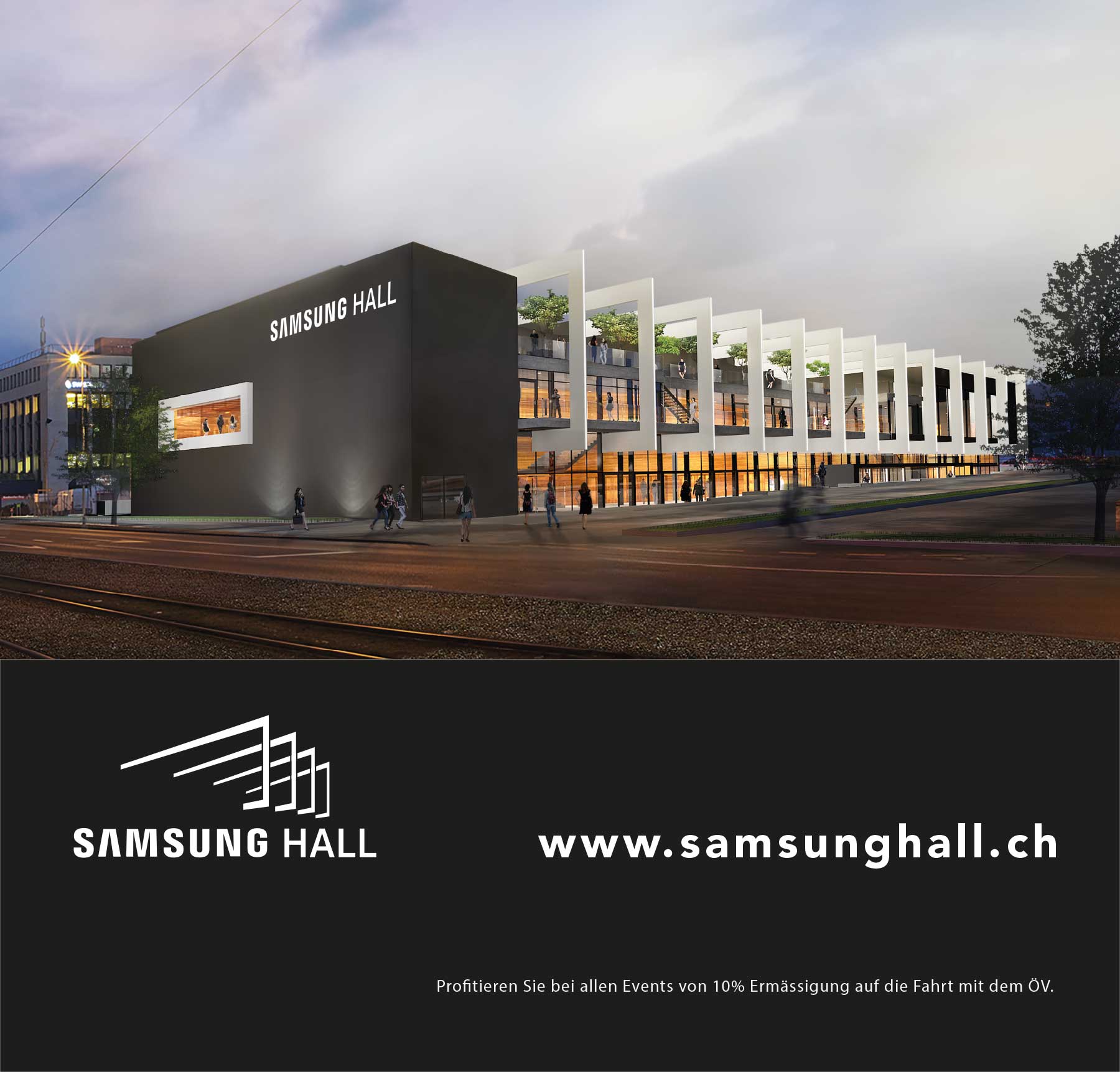 Front Baunetz Samsung Hall vor Eröffnung