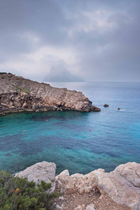 Ibiza Es Vedra-Felsen nahe
