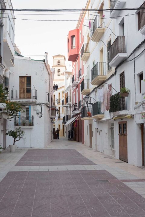 Ibiza Town unten